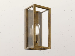 QUADRO 262.04 - Brass Outdoor wall Lamp _ Il Fanale